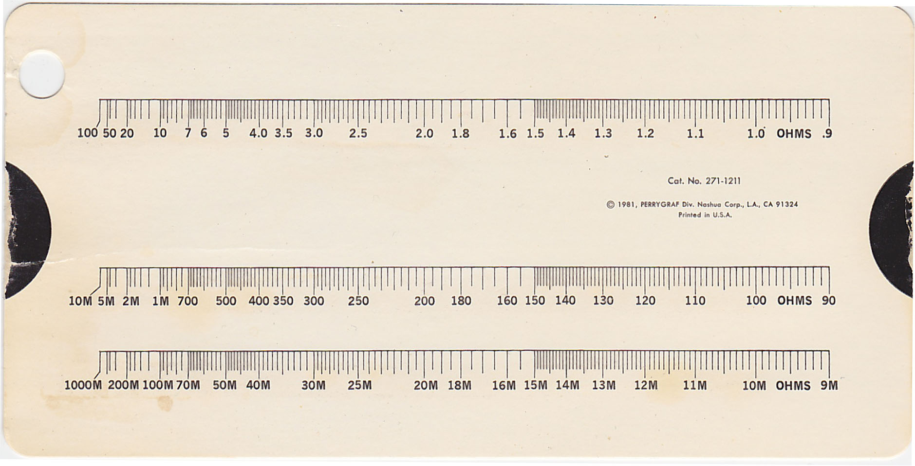 Ohms law calculator slide chart. Can you still buy them? - Page 1